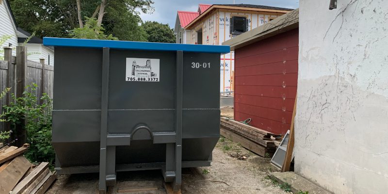 Garbage Bin Rentals in The Blue Mountains, Ontario
